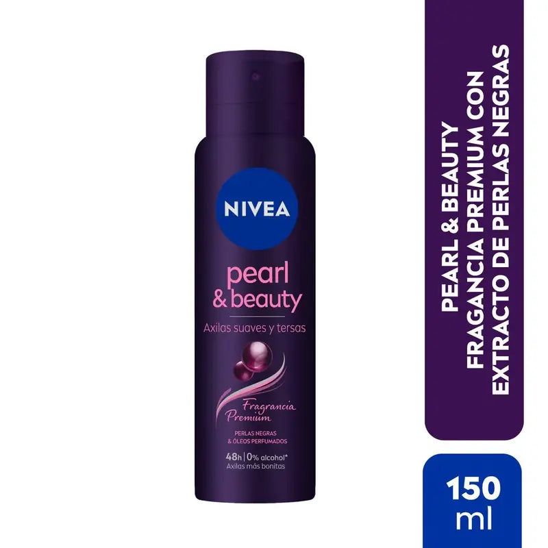 Antitranspirante Spray Pearl and Beauty Fragancia Premium Nivea 150ml