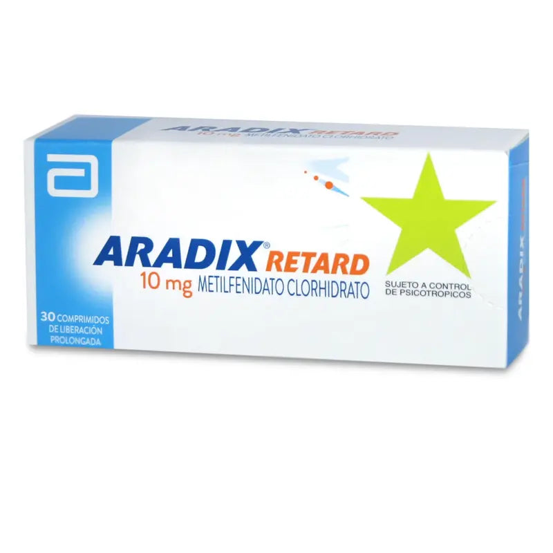 Aradix retard 10mg 30 Comprimidos