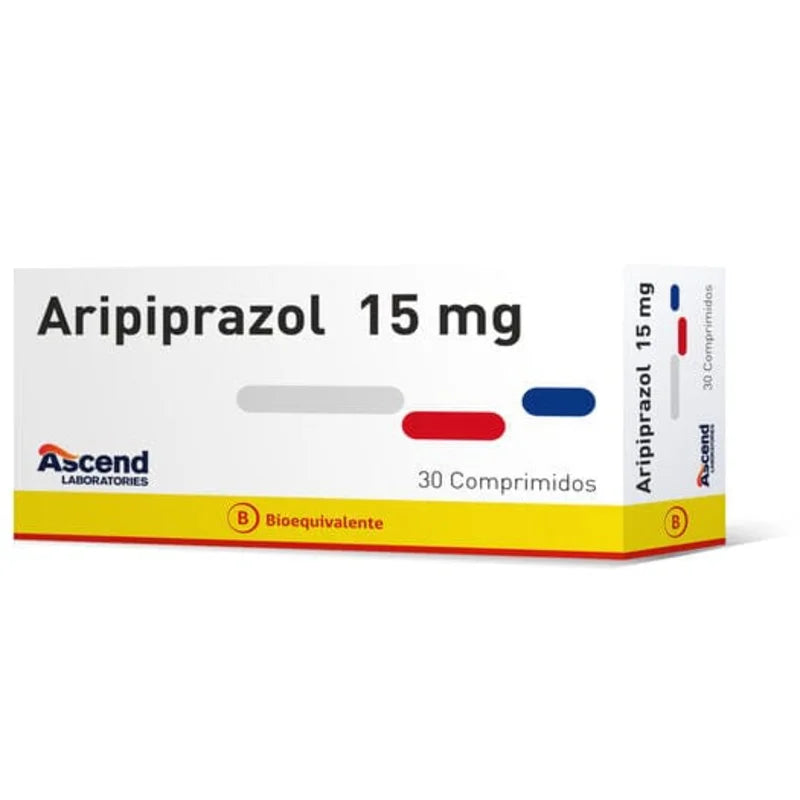 Aripiprazol 15mg 30 Comprimidos