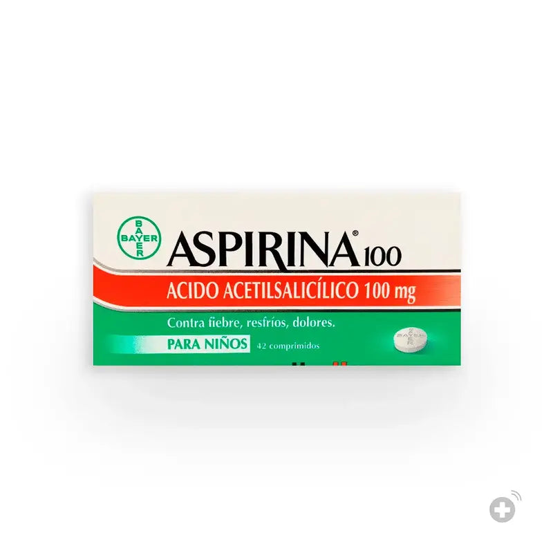 Aspirina 100mg 42 Comprimidos