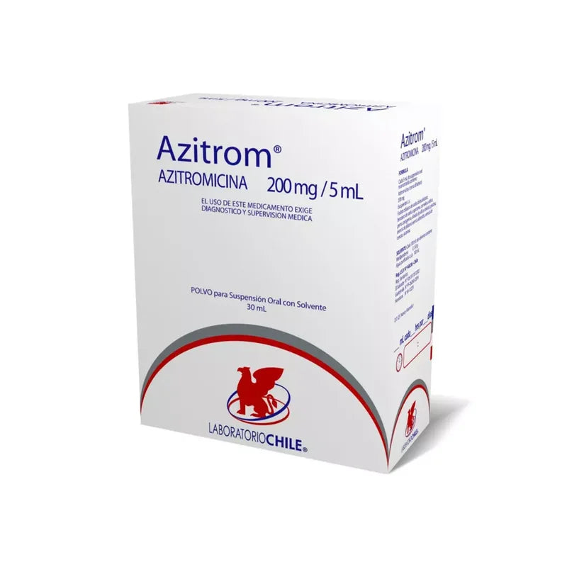 Azitrom 200mg/5ml Polvo para Suspensión Oral 30ml