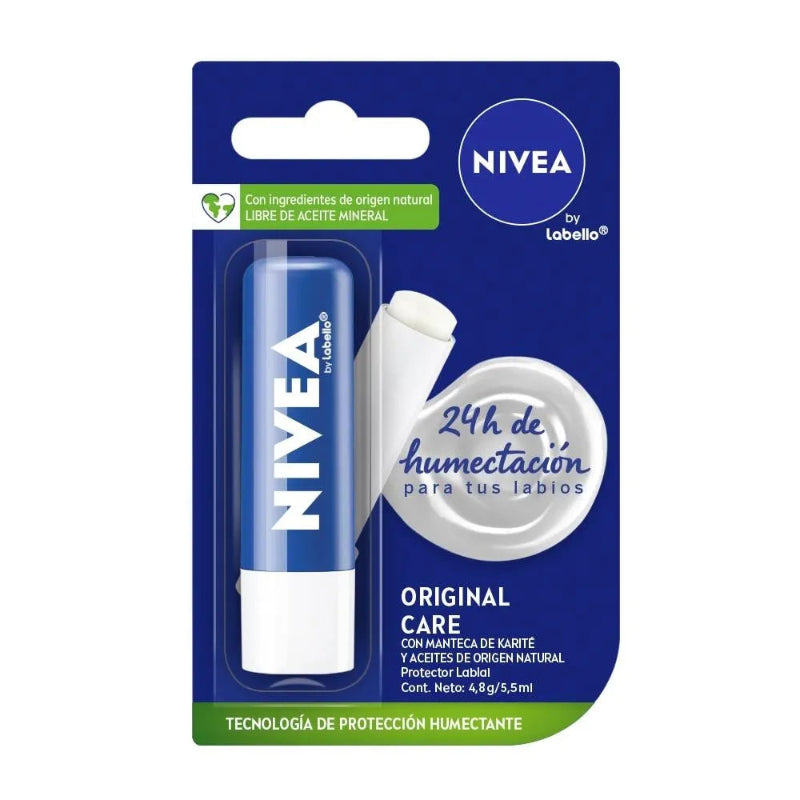 Bálsamo Labial Original Care Nivea 4,8g