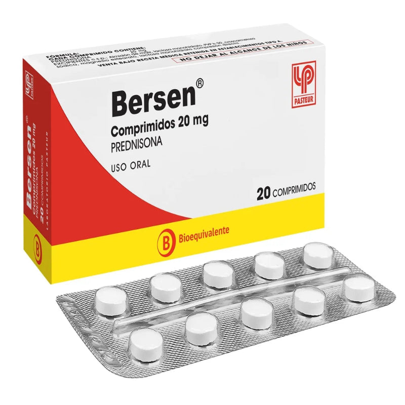 Bersen 20mg 20 Comprimidos