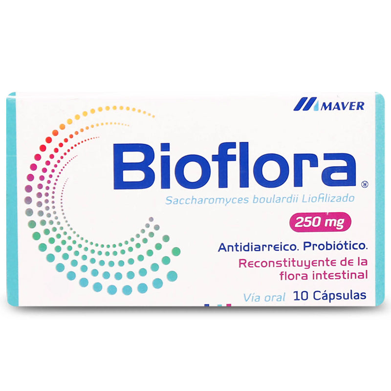 Bioflora 250mg 10 Cápsulas