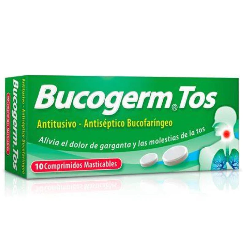 Bucogerm Tos Mintlab 10 Comprimidos masticables