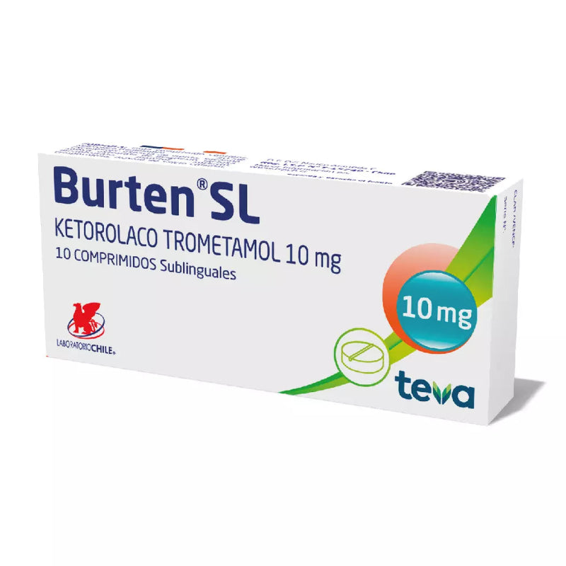 Burten 10mg 10 Comprimidos