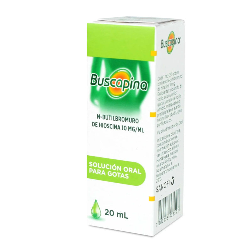 Buscapina Escopolamina 10mg Gotas 20 ml