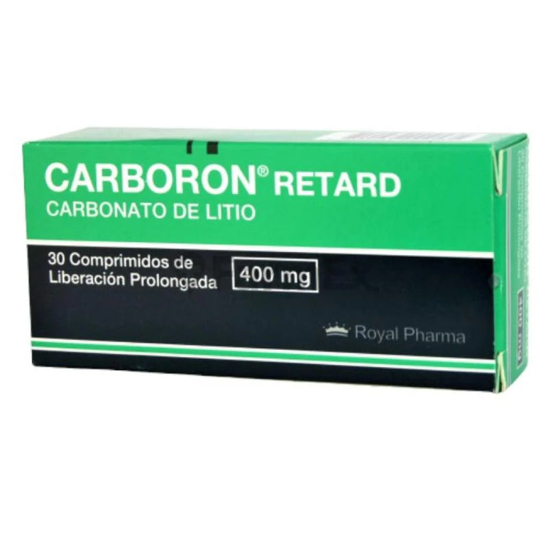 Carboron Retard 400mg 30 Comprimidos de liberación prolongada