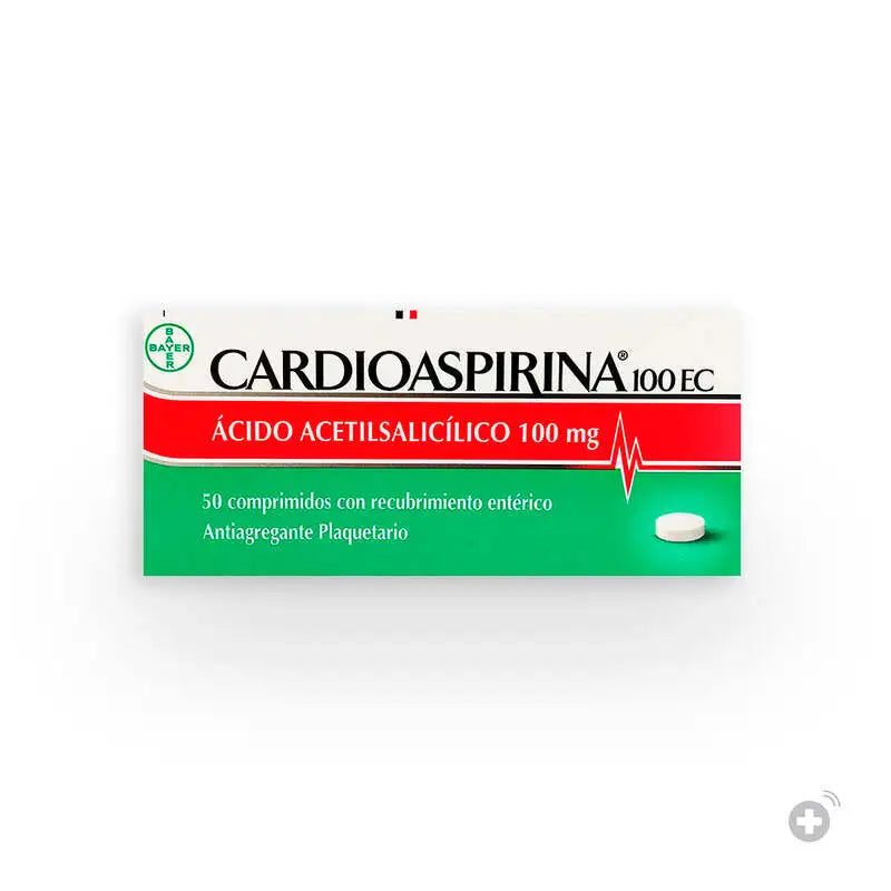 Cardioaspirina 100 EC 50 Comprimidos con Recubrimiento Entérico