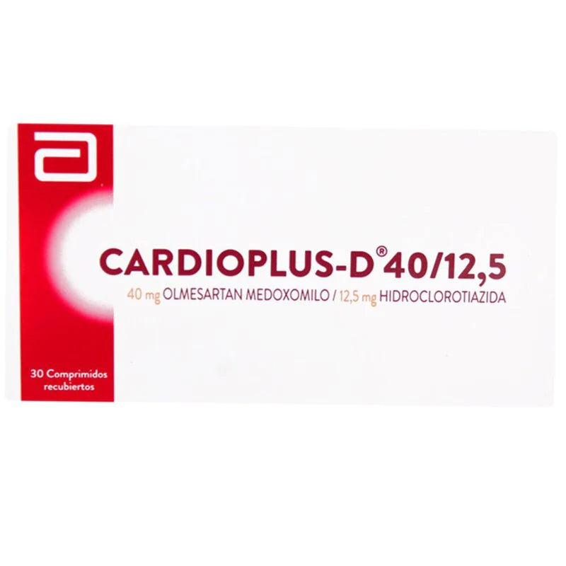 Cardioplus-D 40/12,5 40 Comprimidos recubiertos