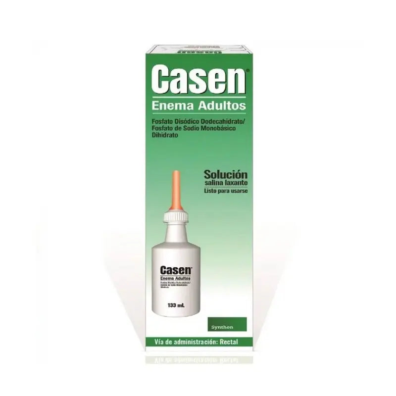 Casen Enema adultos solución salina laxante 133ml