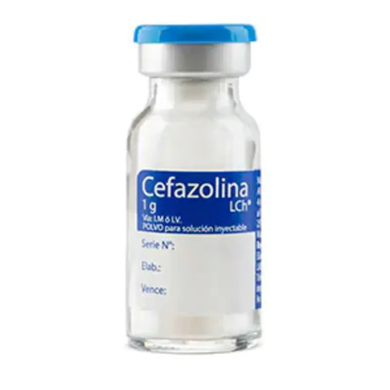 Cefazolina 1g Polvo Para Solución Inyectable Frasco