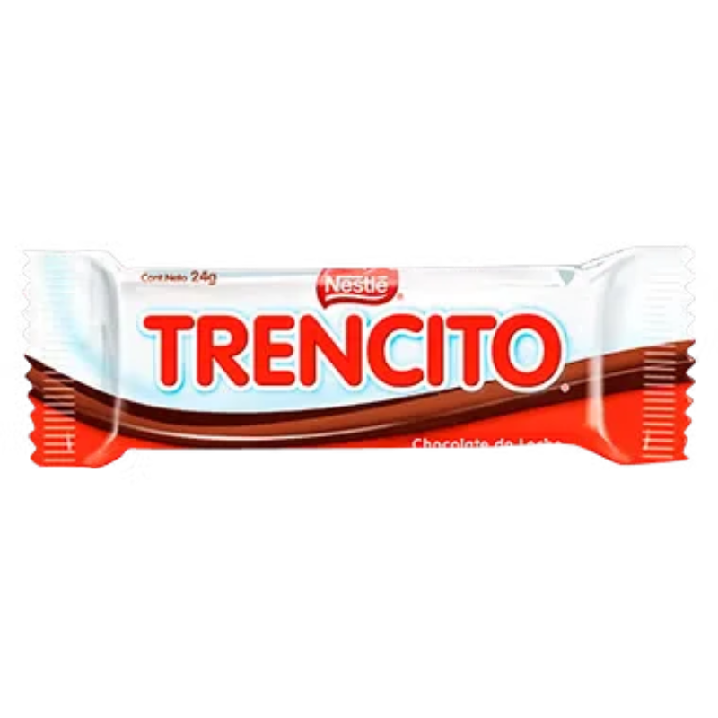 Chocolate Trencito Barra Pequeña 24g