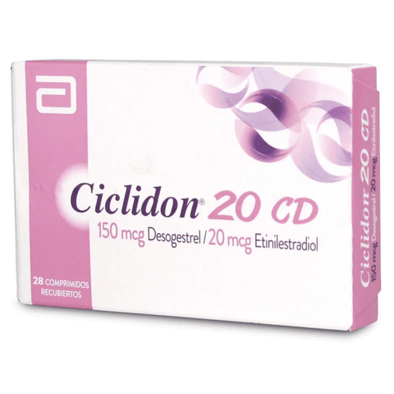 Ciclidon 20 CD 28 Comprimidos Recubiertos