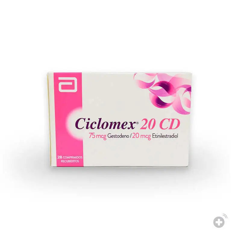 Ciclomex 20 CD 28 Comprimidos Recubiertos