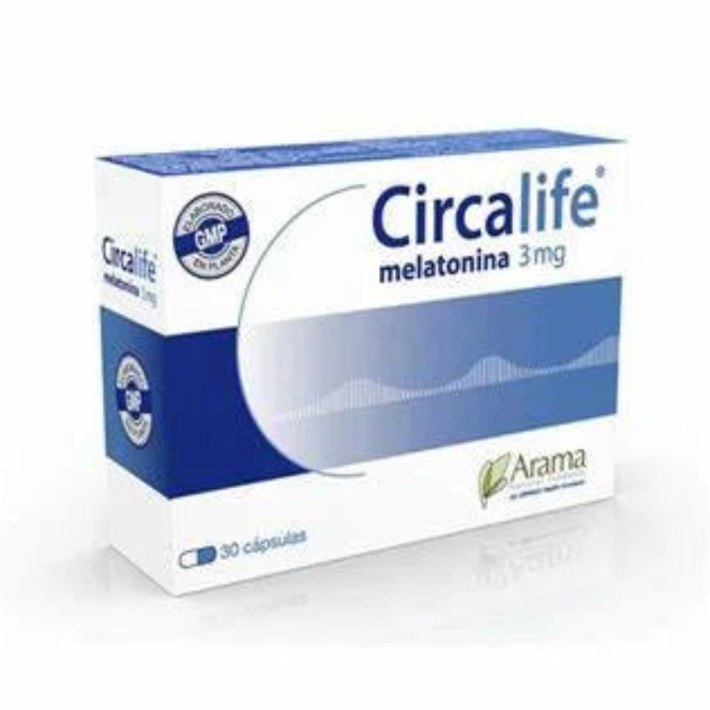 Circalife Melatonina 3 mg 30 Cápsulas