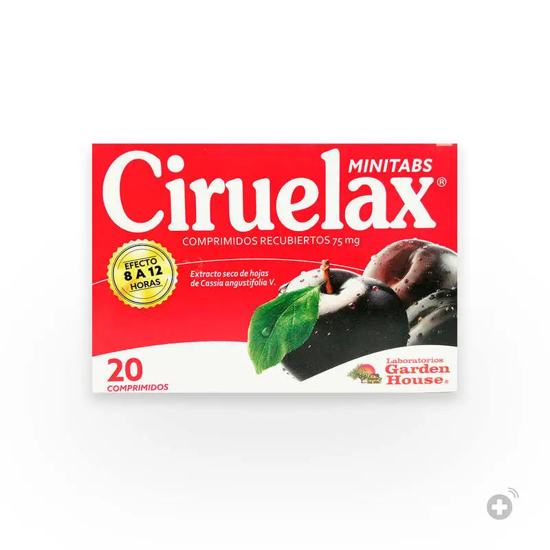 Ciruelax Minitabs 20 Comprimidos Recubiertos