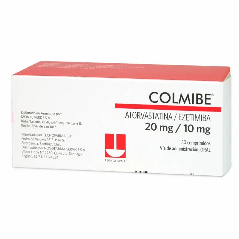 Colmibe 20mg/10mg 30 Comprimidos