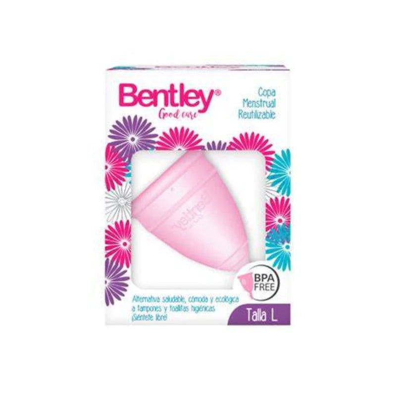 Copa Menstrual Reutilizable Sin BPA Talla L Bentley