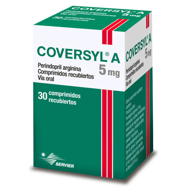 Coversyl A 5mg 30 Comprimidos recubiertos