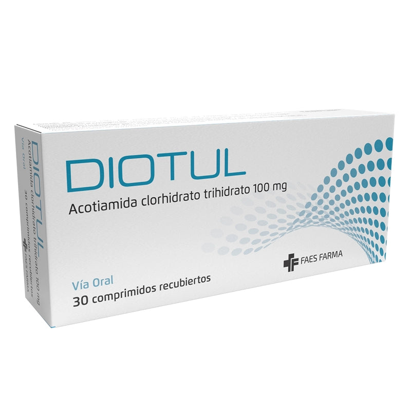 Diotul 100mg 30 Comprimidos Recubiertos