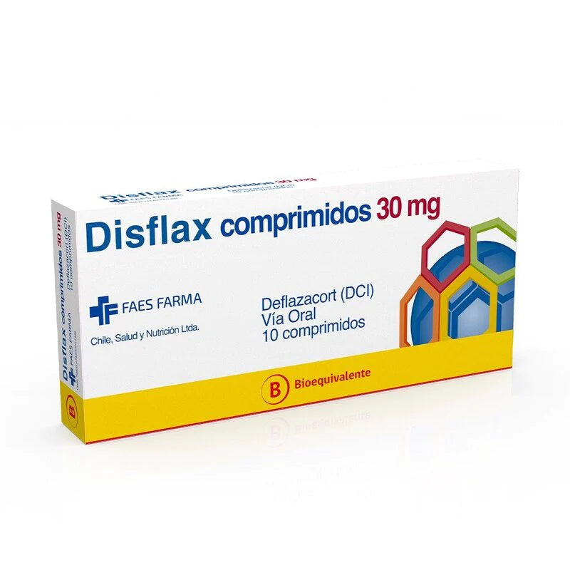 Disflax 30mg 10 Comprimidos