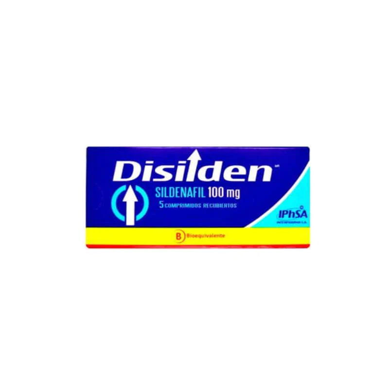 Disilden Sildenafil 100mg 5 Comprimidos recubiertos