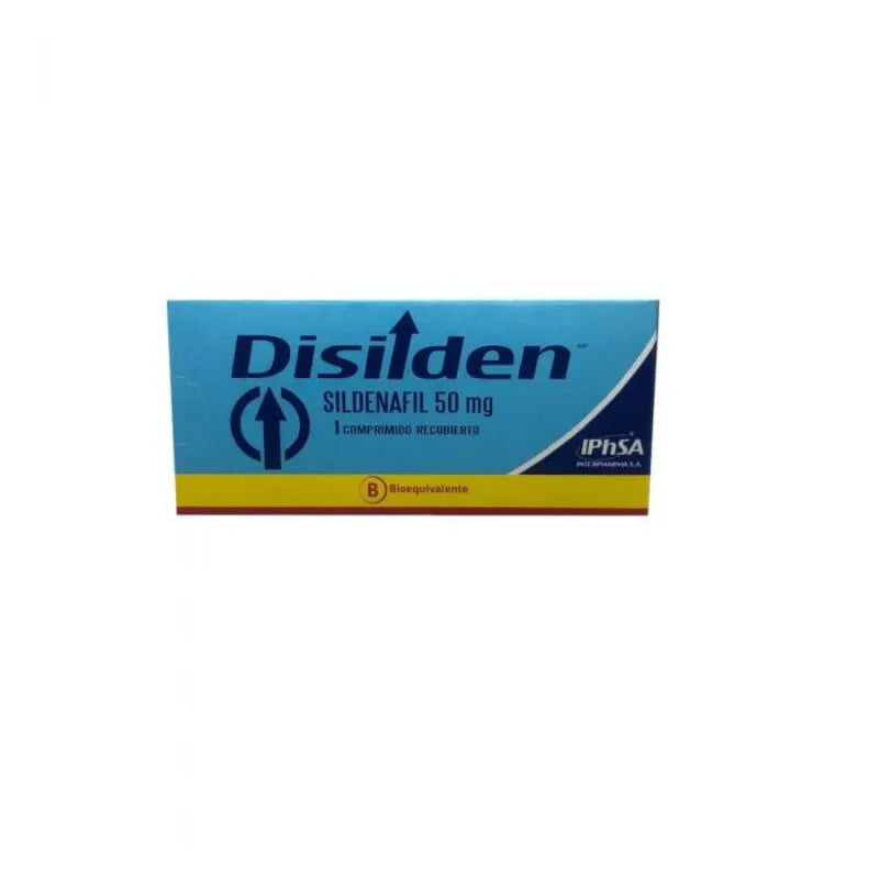 Disilden Sildenafil 50mg 1 Comprimido recubierto