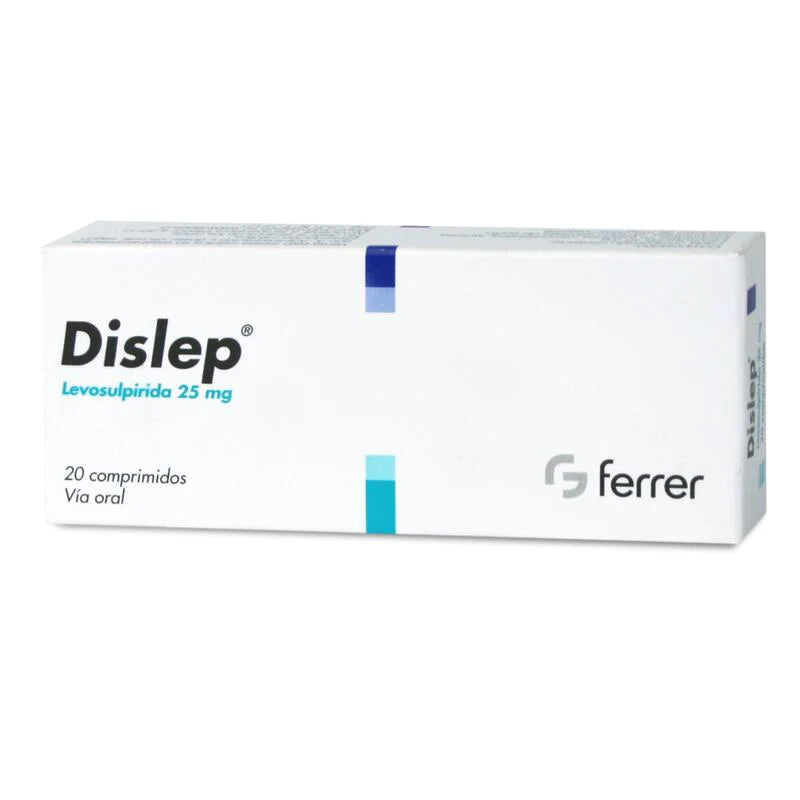 Dislep 25mg 20 Comprimidos