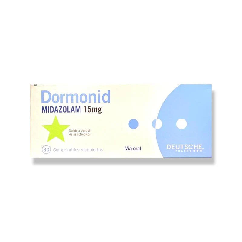 Dormonid 15mg 30 Comprimidos recubiertos