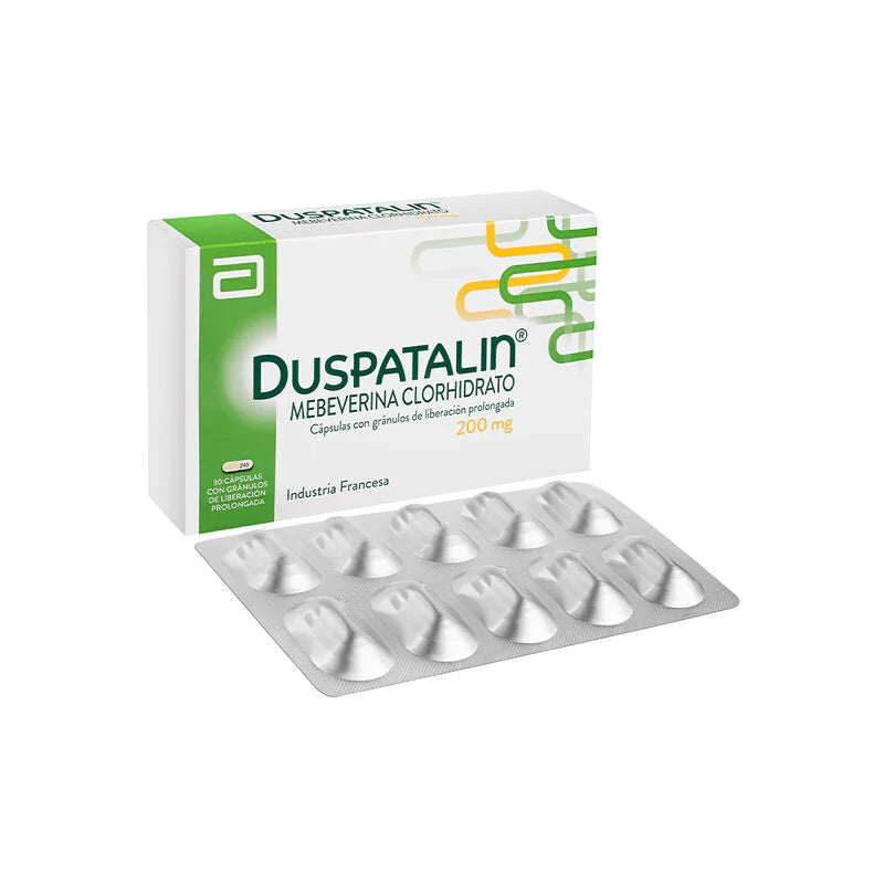 Duspatalin 200mg 30 Cápsulas con gránulos de liberación prolongada