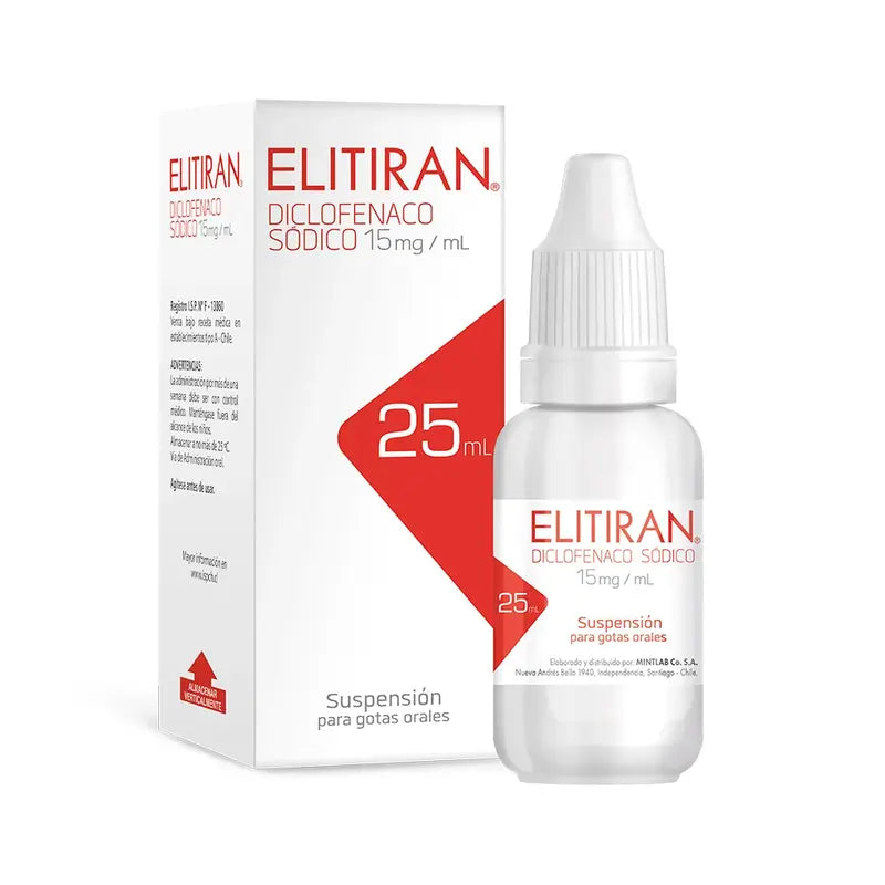 Elitiran 15mg/ml suspensión para gotas orales  15ml