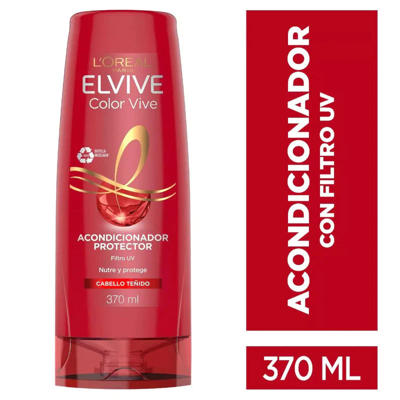 Elvive Acondicionador Cabello Teñido 370 ml