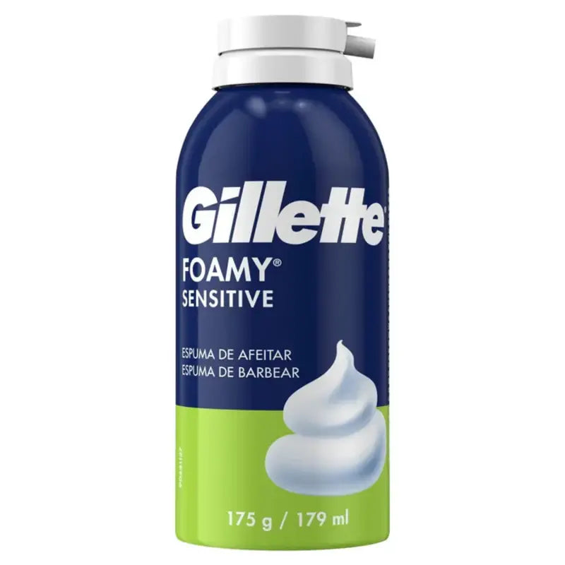 Espuma de Afeitar Foamy Sensitive Gillette 179ml