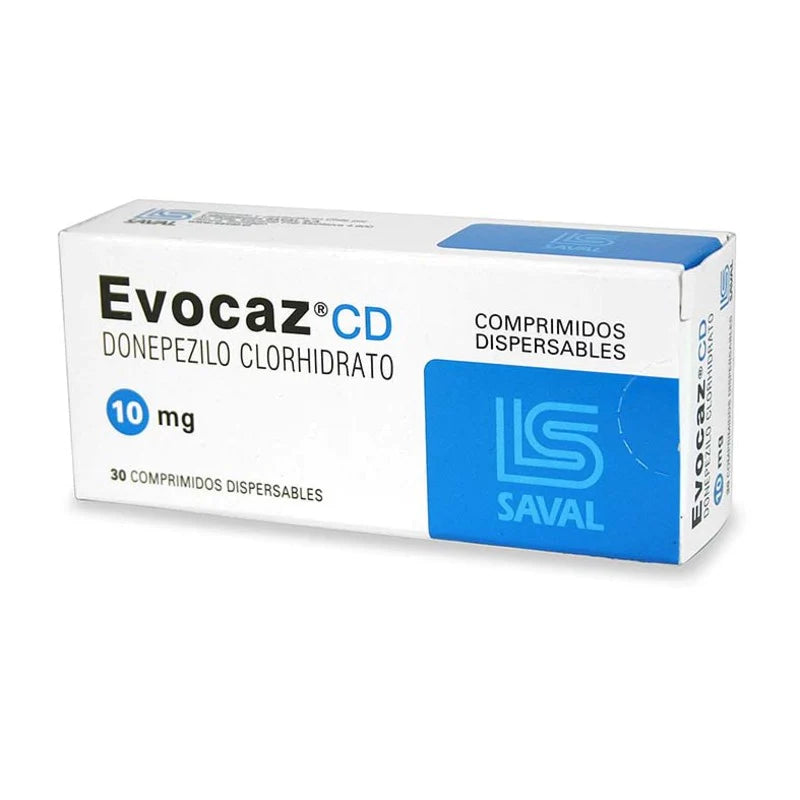 Evocaz CD 10mg 30 Comprimidos