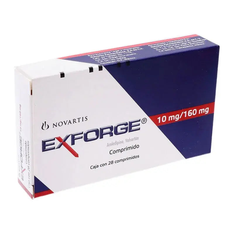 Exforge 10/160mg 28 Comprimidos Recubiertos