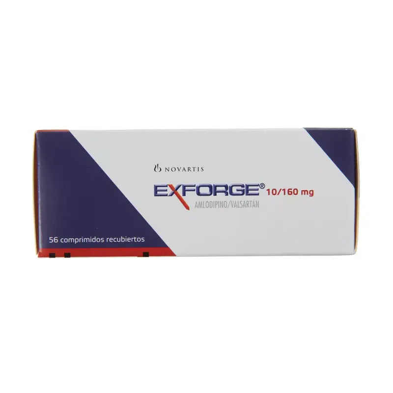 Exforge 10/160mg 56 Comprimidos recubiertos