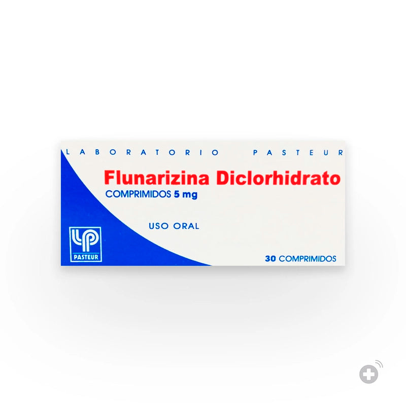 Flunarizina Diclorhidrato 5mg 30 Comprimidos