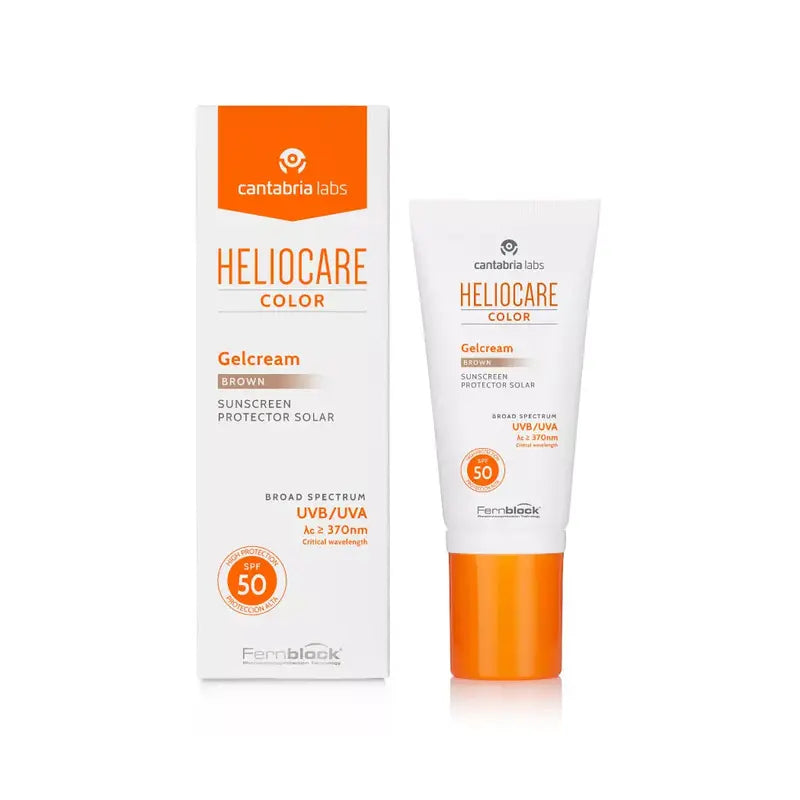 Heliocare protector solar color brown SPF 50+