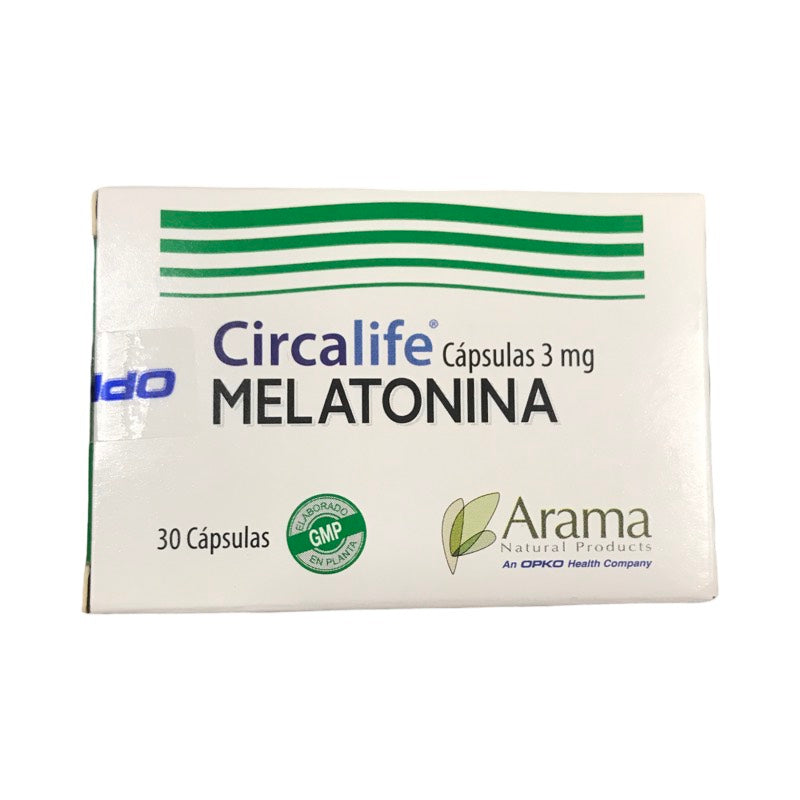 Circalife Melatonina 3 mg 30 Cápsulas