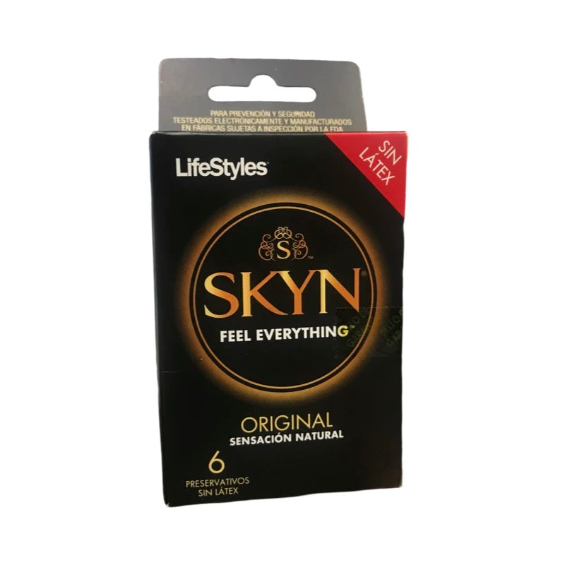 Lifestyles Skyn Original Sin Látex 6 Preservativos