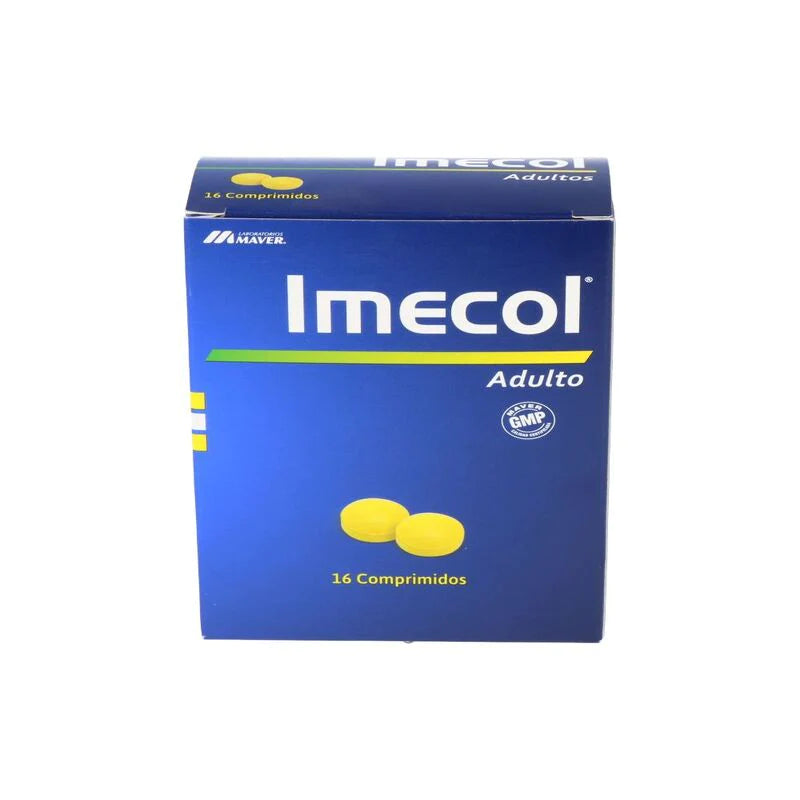 Imecol adulto 16 Comprimidos