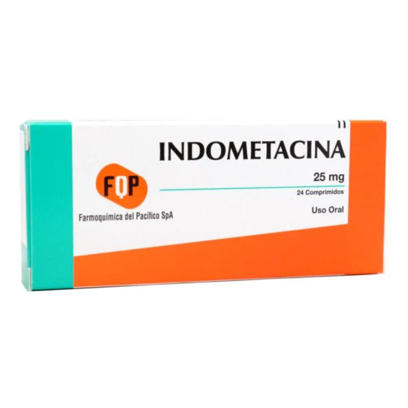 Indometacina 25mg 24 Comprimidos