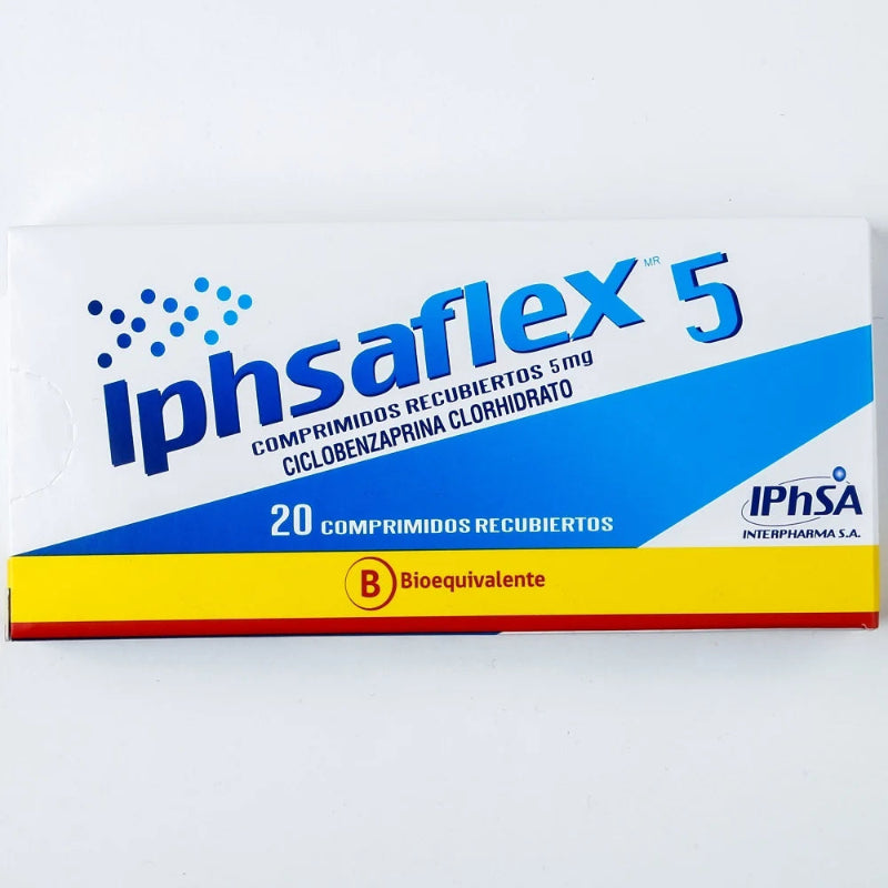 Iphsaflex 5 5mg 20 Comprimidos recubiertos