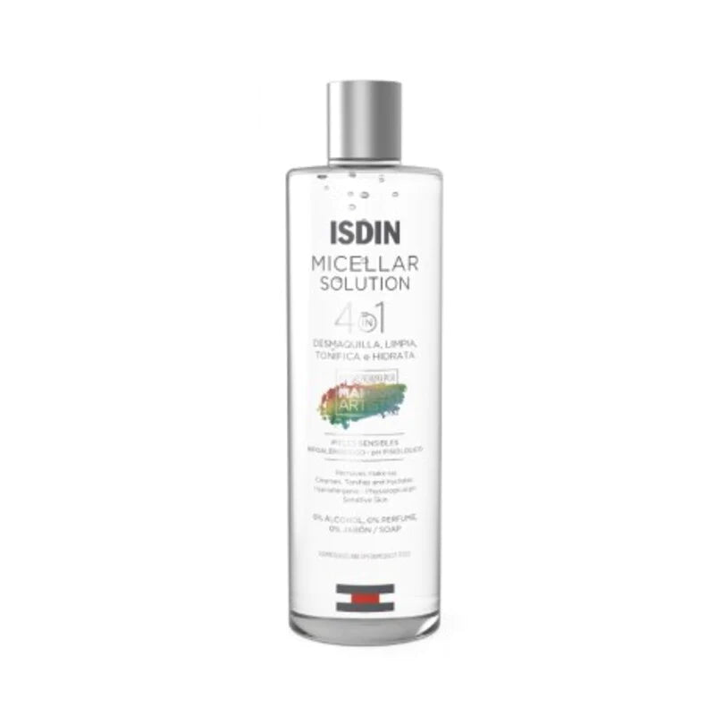 Isdin Micellar Solution 4en1 Solución o Agua Micelar de 400 ml