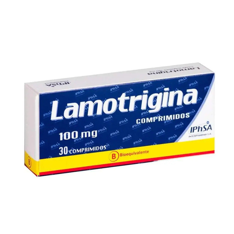 Lamotrigina 100mg 30 Comprimidos