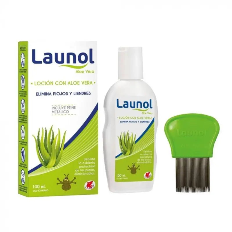 Launol Loción aloe vera  uso tópico 100 ml