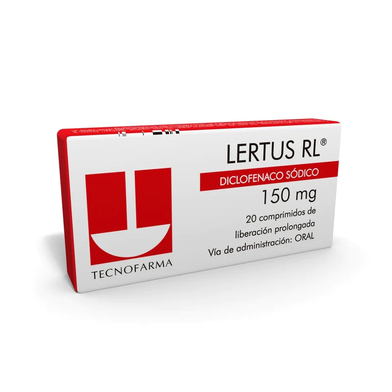 Lertus RL 150mg 20 Comprimidos de liberación prolongada