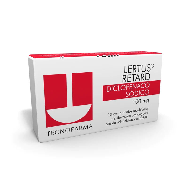 Lertus retard 100mg 10 Comprimidos de liberación prolongada