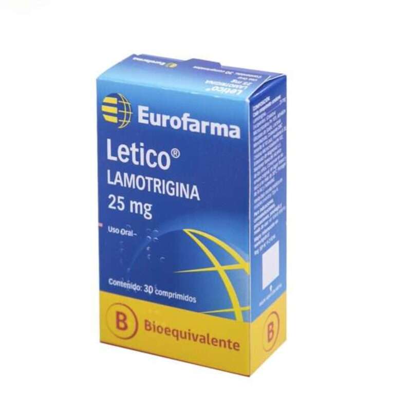 Lético 25mg 30 Comprimidos